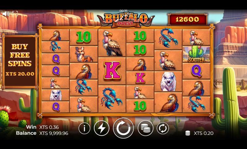 Buffalo Quest gameplay screenshot