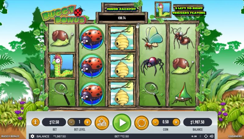 Buggy Bonus gameplay screenshot