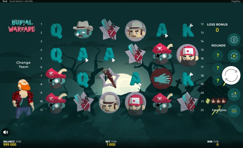 Burial Warfare gameplay screenshot