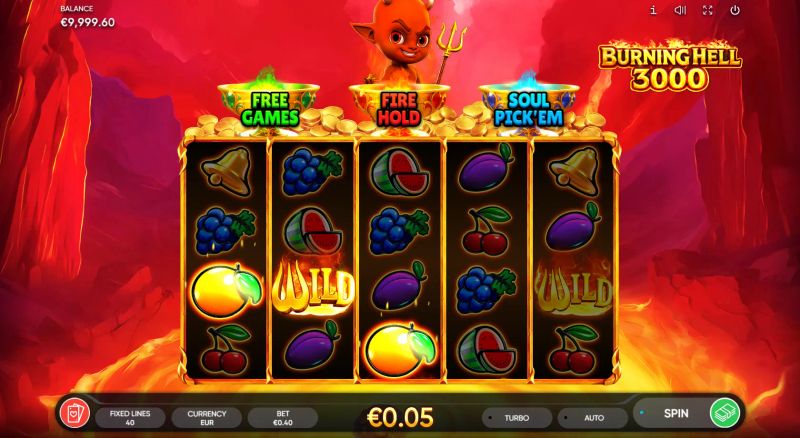 Burning Hell 3000 gameplay screenshot