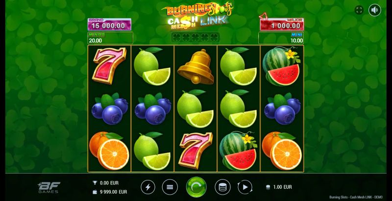 Burning Slots Cash Mesh LINK gameplay screenshot