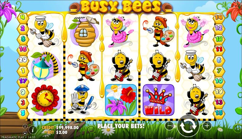 Busy Bees gameplay screenshot