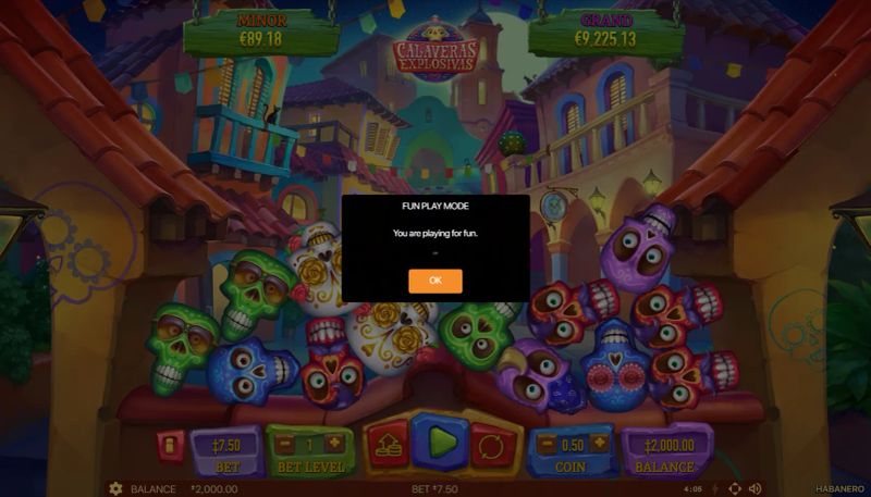 Calaveras Explosivas gameplay screenshot