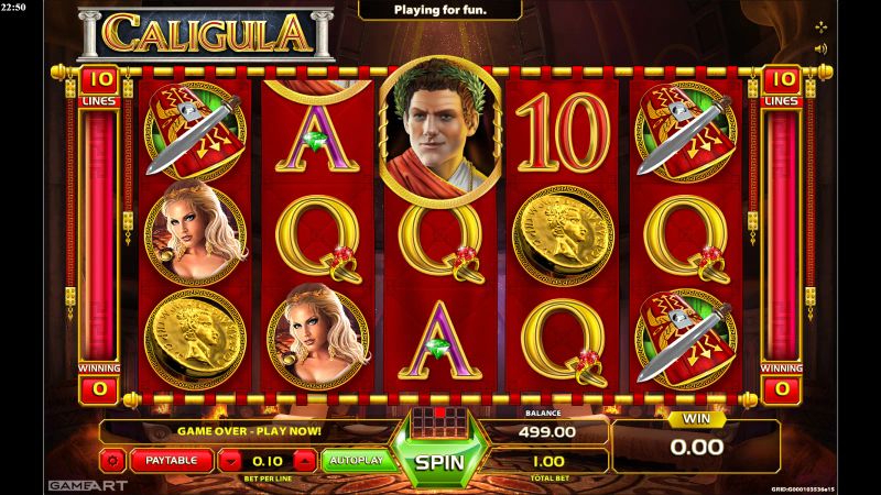 Caligula gameplay screenshot