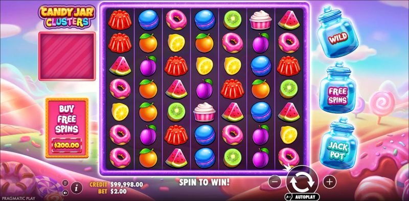 Candy Jar Clusters gameplay screenshot