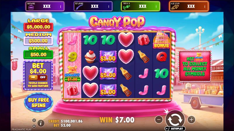 Candy POP - Big Bass Jackpot Bonanza gameplay screenshot