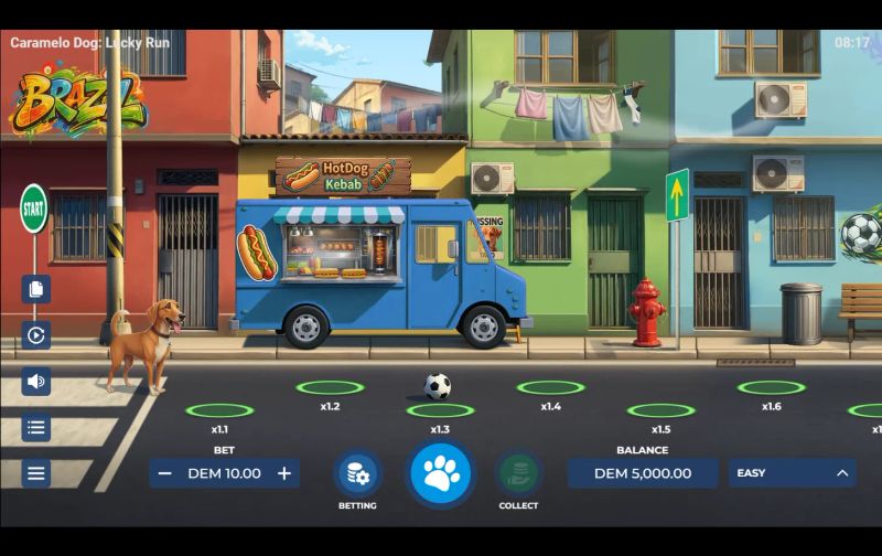 Caramelo Dog: Lucky Run gameplay screenshot