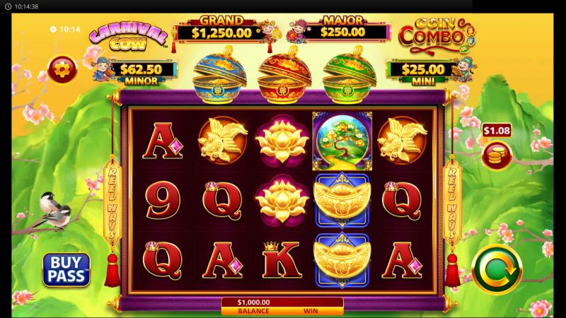 Carnival Cow Coin Combo gameplay screenshot