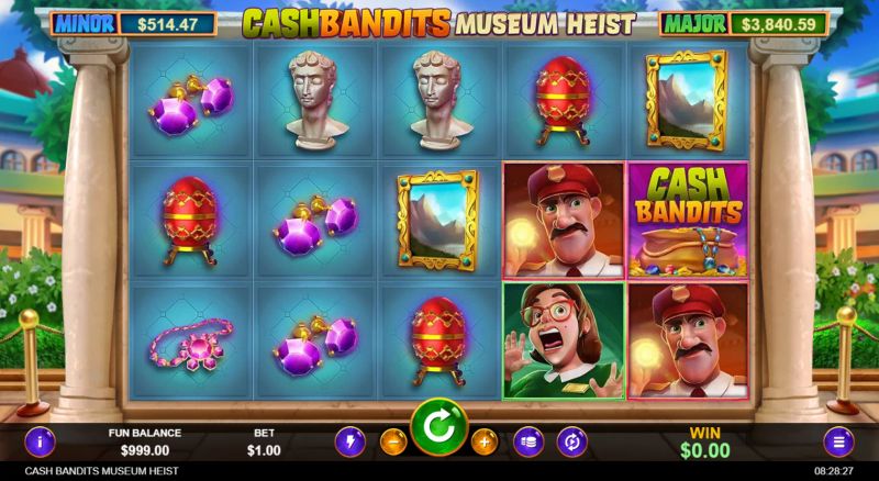 Cash Bandits Museum Heist gameplay screenshot