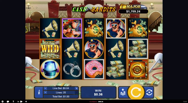 Cash Bandits gameplay screenshot