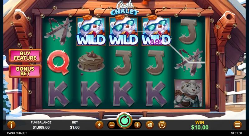 Cash Chalet gameplay screenshot
