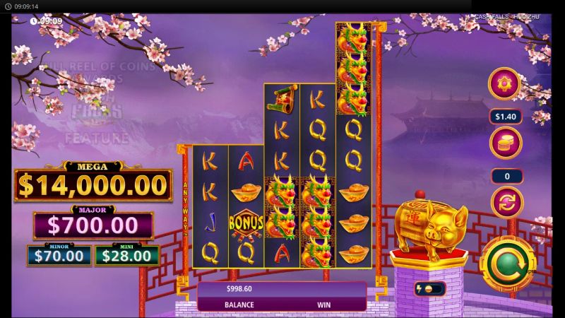 Cash Falls Huo Zhu gameplay screenshot