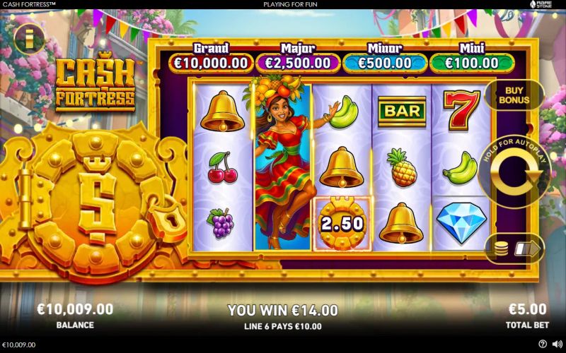 Cash Fortress gameplay screenshot