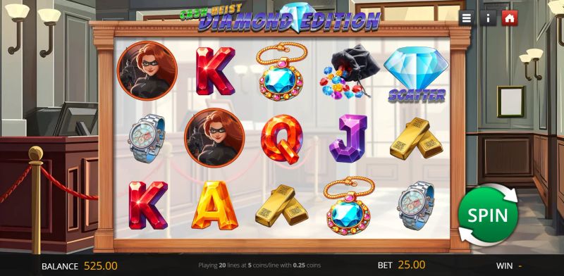 Cash Heist Diamond Edition gameplay screenshot