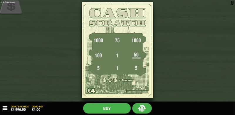 Cash Scratch gameplay screenshot