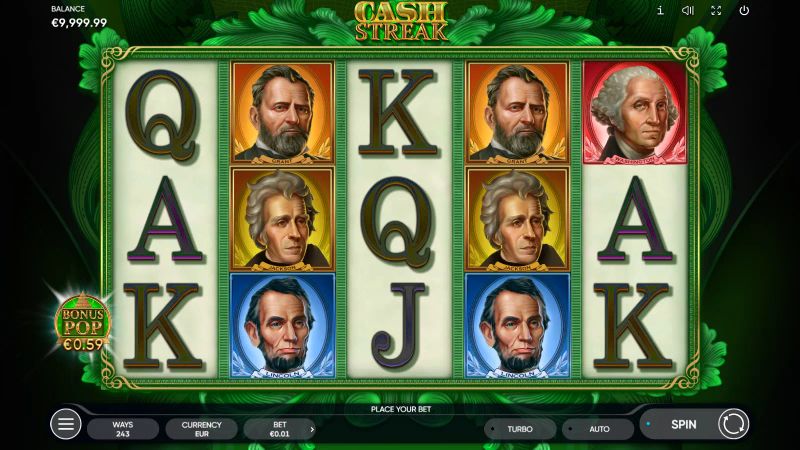 Cash Streak gameplay screenshot