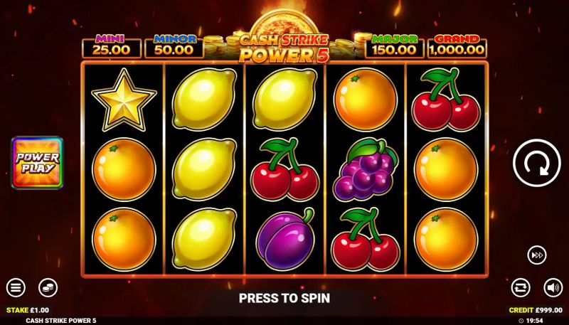 Cash Strike Power 5 gameplay screenshot