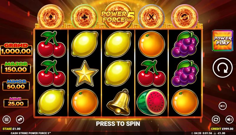 Cash Strike Power Force 5 gameplay screenshot