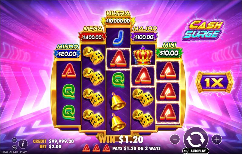 Cash Surge gameplay screenshot