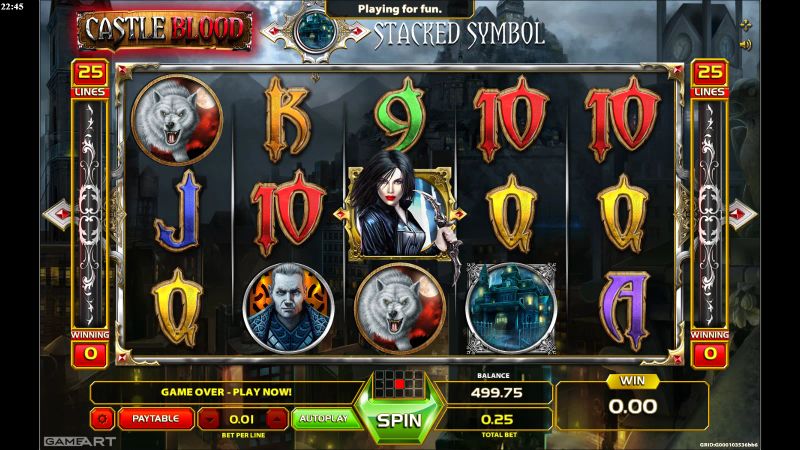 Castle Blood gameplay screenshot