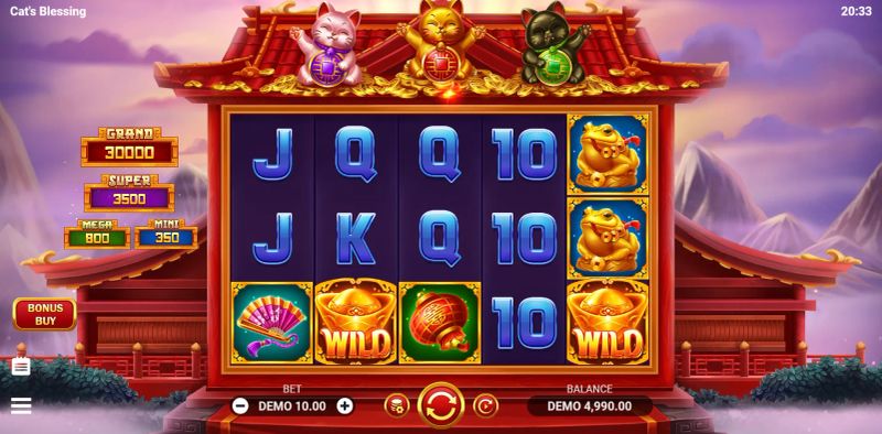 Cat's Blessing gameplay screenshot