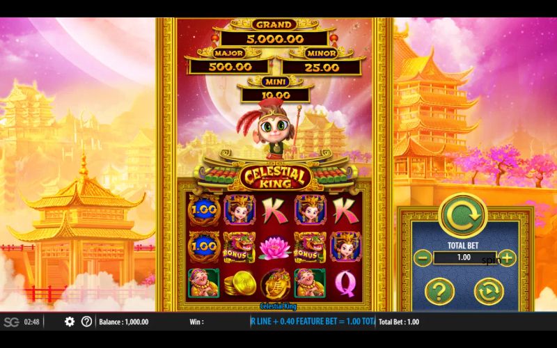 Celestial King gameplay screenshot