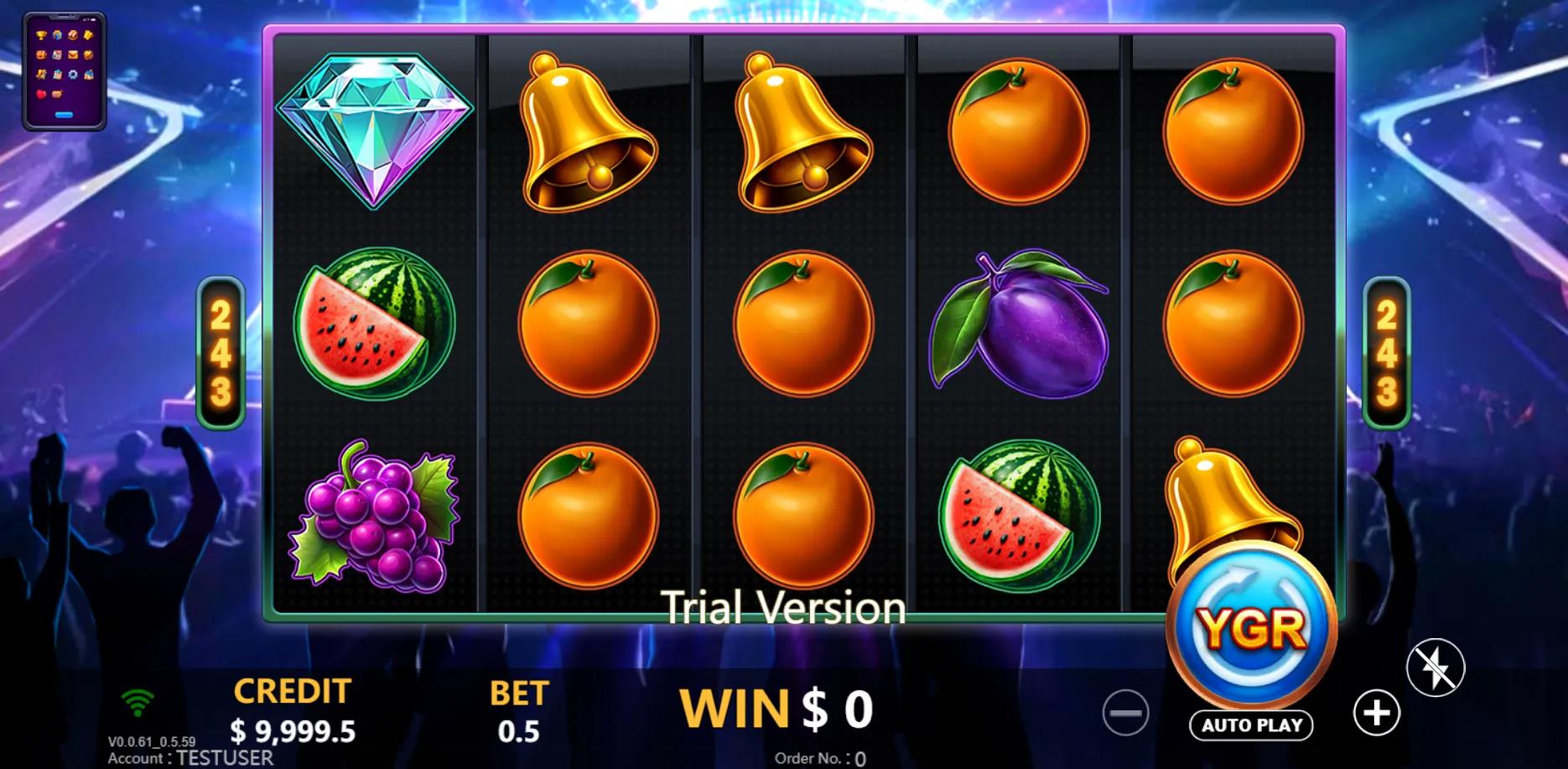 Chain Spin slot gameplay screenshot