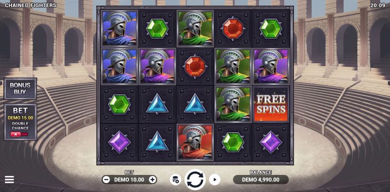 Chained Fighters gameplay screenshot