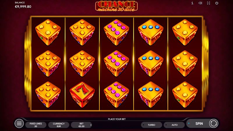 Chance Machine 20 Dice gameplay screenshot