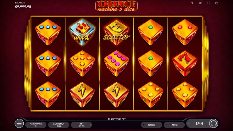 Chance Machine 5 Dice gameplay screenshot