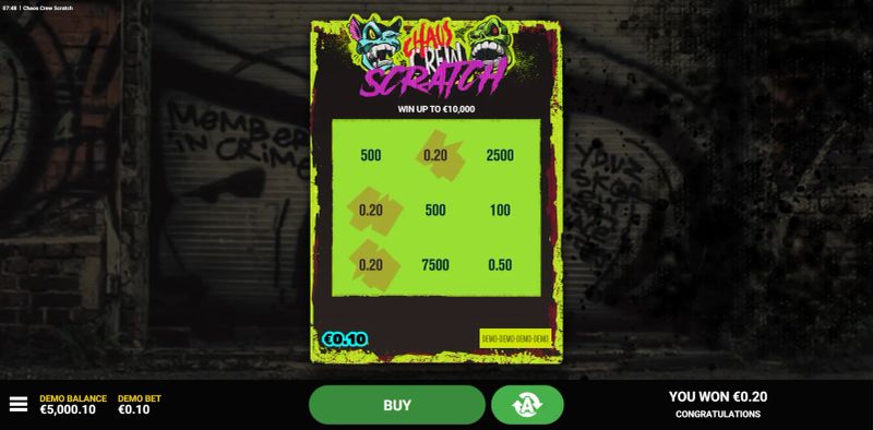 Chaos Crew Scratch gameplay screenshot