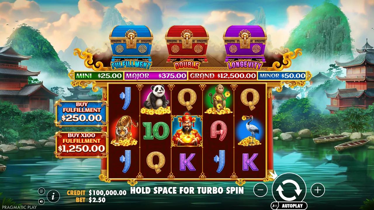 Chests of Cai Shen 2 slot gameplay screenshot