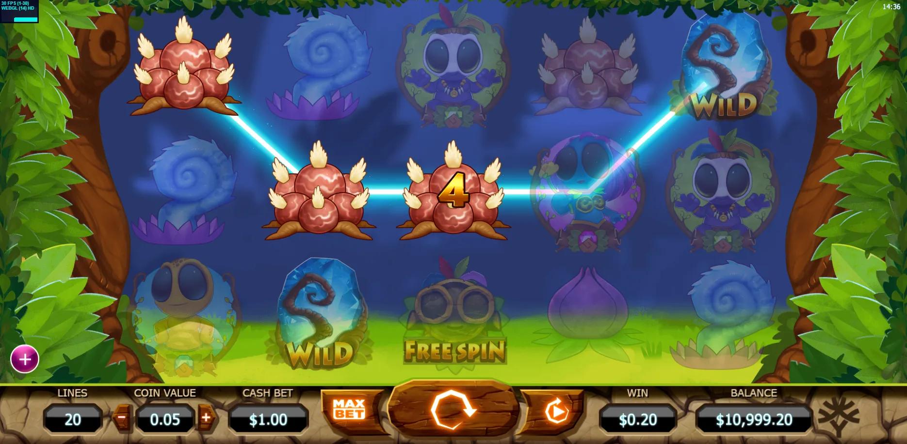 Chibeasties slot gameplay screenshot