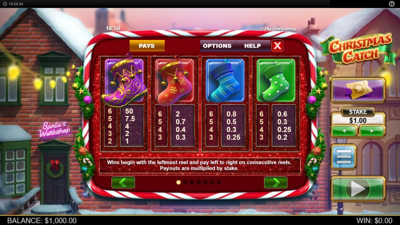 Christmas Catch gameplay screenshot