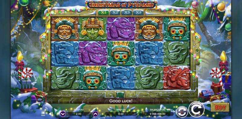 Christmas Of Pyramid gameplay screenshot