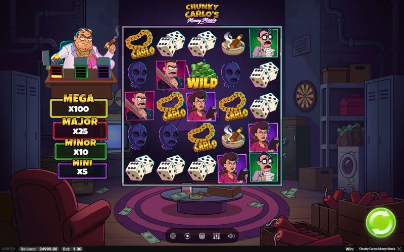 Chunky Carlo's Money Mania gameplay screenshot