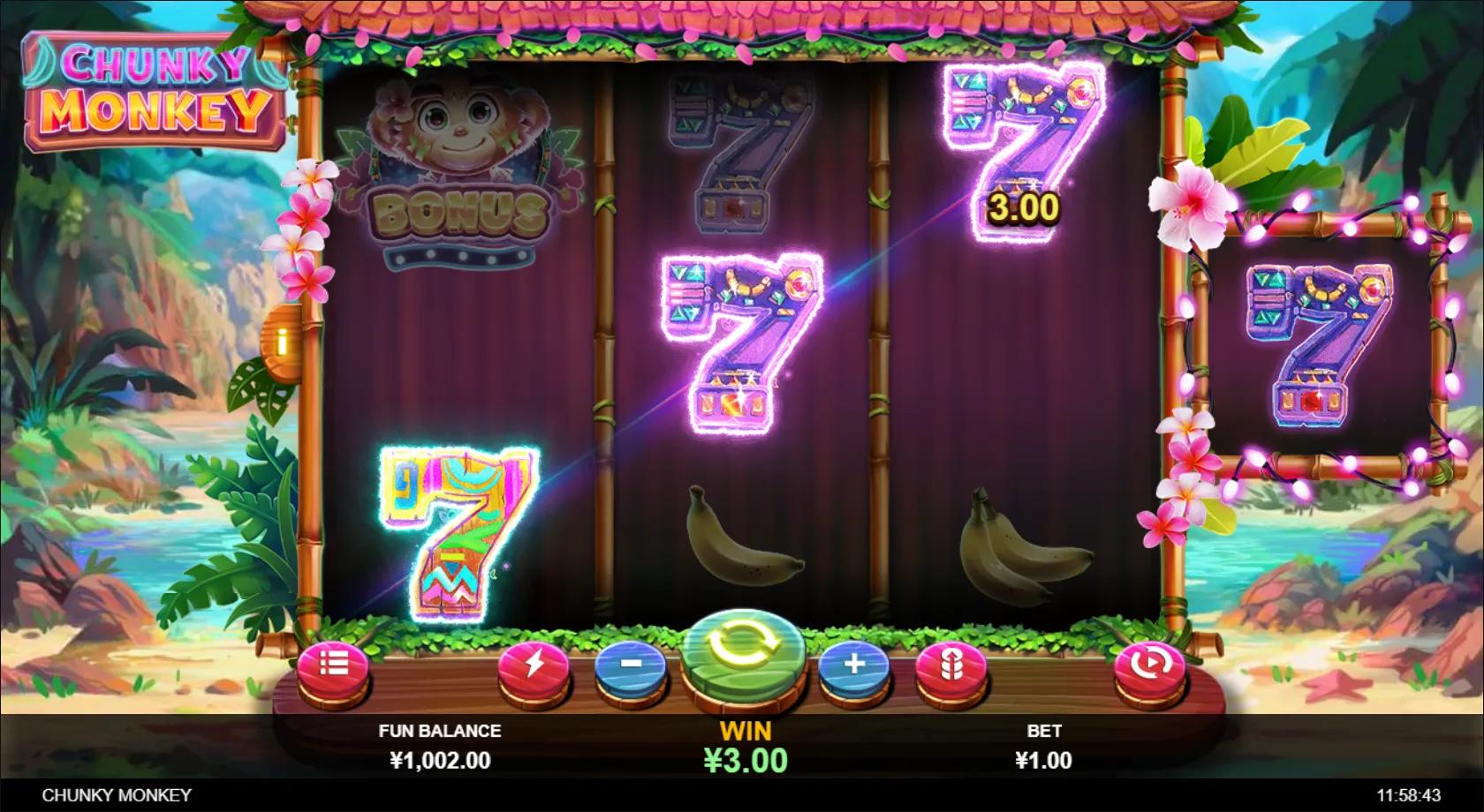Chunky Monkey gameplay screenshot