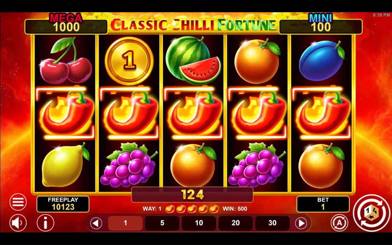 Classic Chilli Fortune - screenshot 1