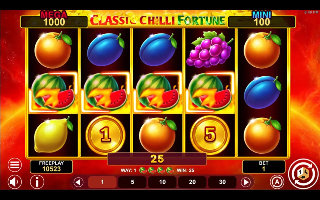Classic Chilli Fortune - screenshot 4