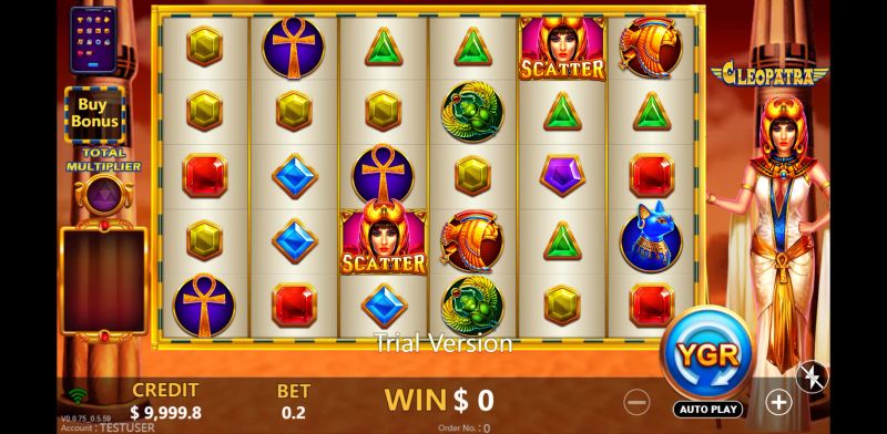 Cleopatra gameplay screenshot