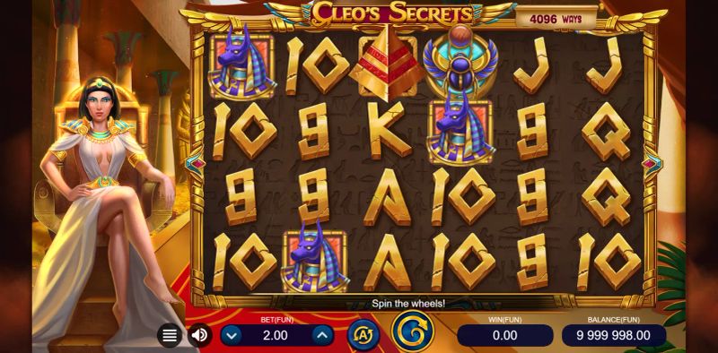 Cleo's Secrets gameplay screenshot
