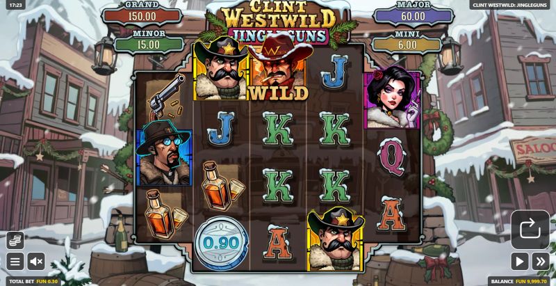 Clint Westwild: Jingleguns gameplay screenshot