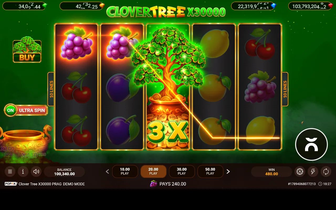 Clover Tree x30000 PRAG - screenshot 2