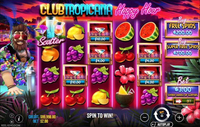 Club Tropicana - Happy Hour gameplay screenshot