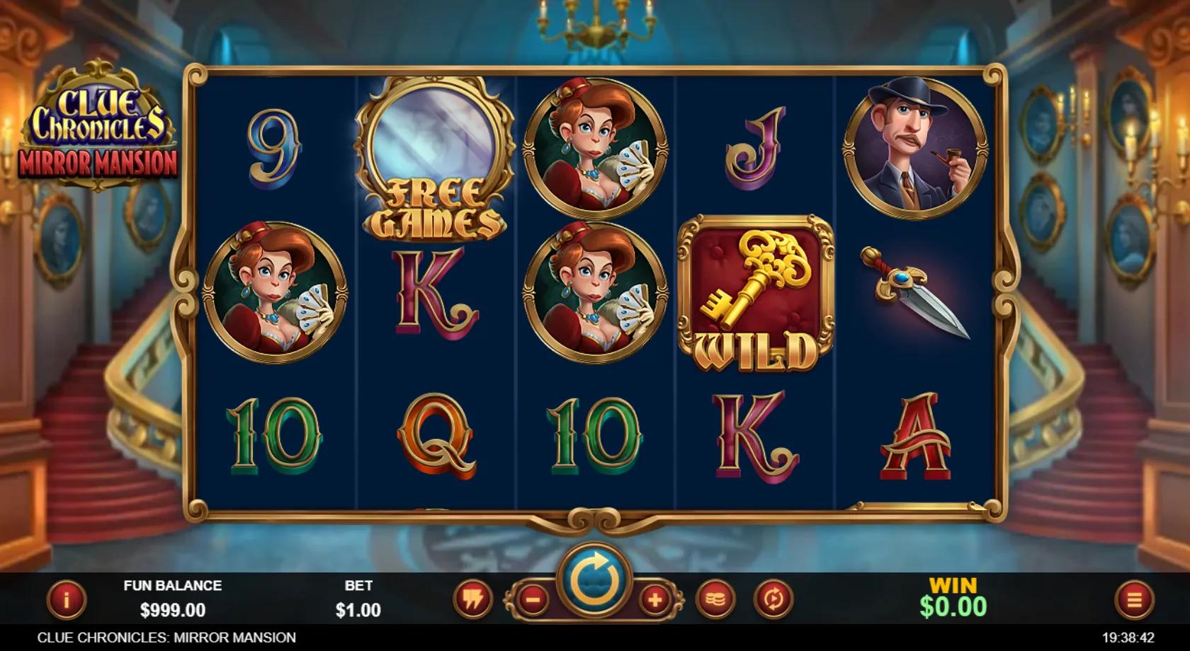 Clue Chronicles Mirror Mansion gameplay screenshot