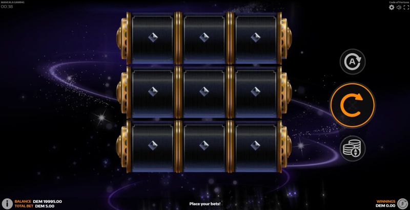 Code of Fortune gameplay screenshot