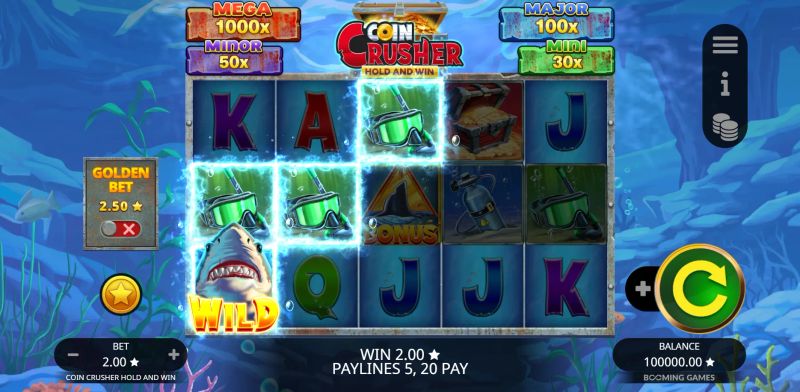 Coin Crusher Hold and Win gameplay screenshot