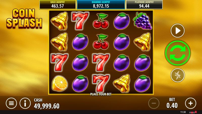 Coin Splash gameplay screenshot