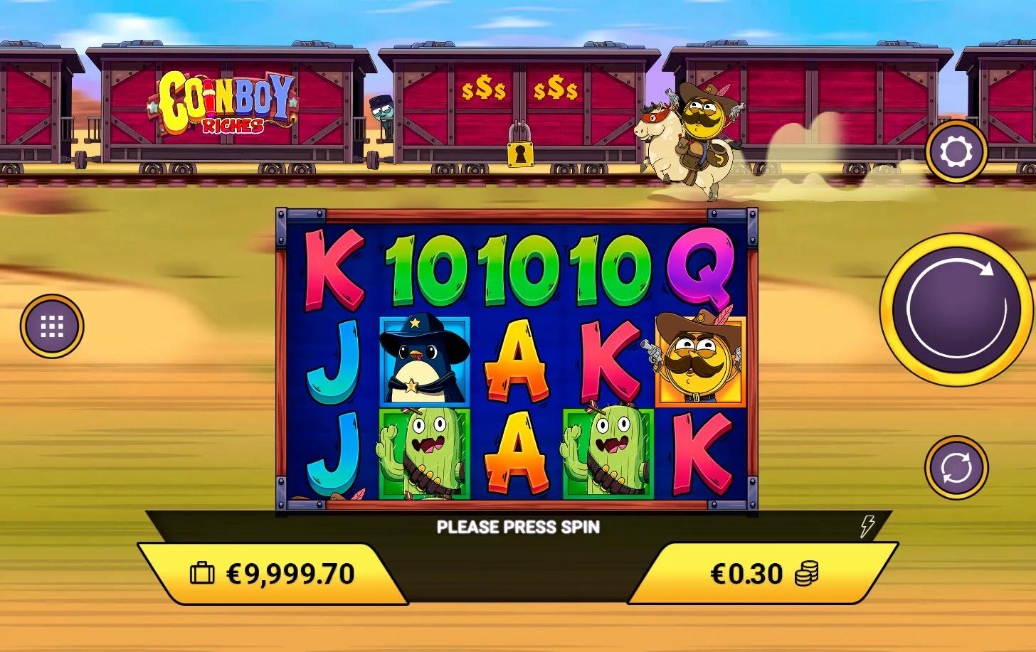 Coinboy Riches slot gameplay screenshot