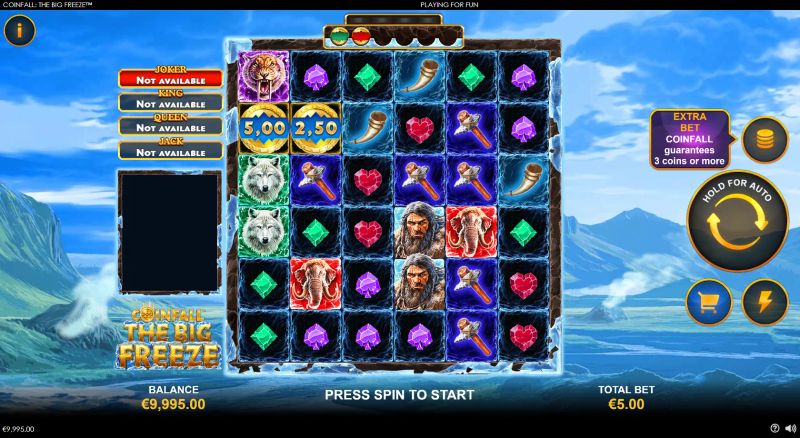 CoinFall: The Big Freeze gameplay screenshot
